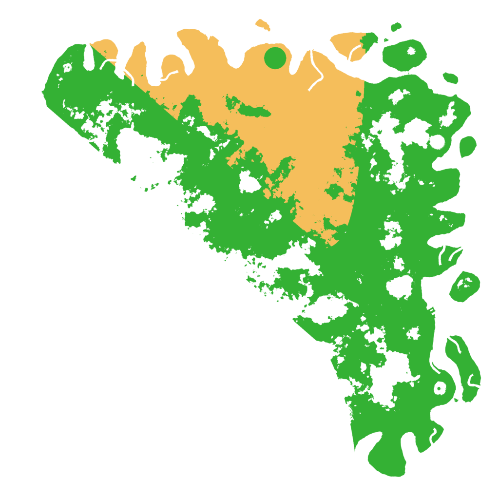 Biome Rust Map: Procedural Map, Size: 6000, Seed: 1621217366