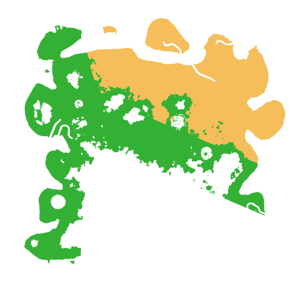 Biome Rust Map: Procedural Map, Size: 3700, Seed: 3969987