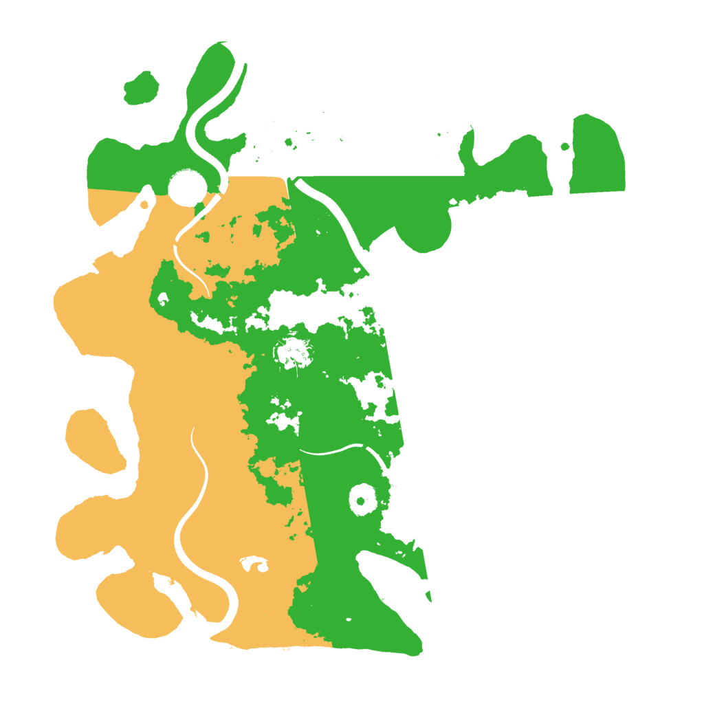 Biome Rust Map: Procedural Map, Size: 3500, Seed: 114144