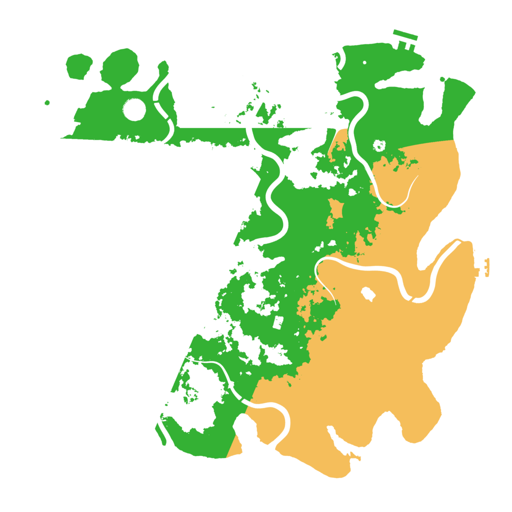 Biome Rust Map: Procedural Map, Size: 4169, Seed: 428