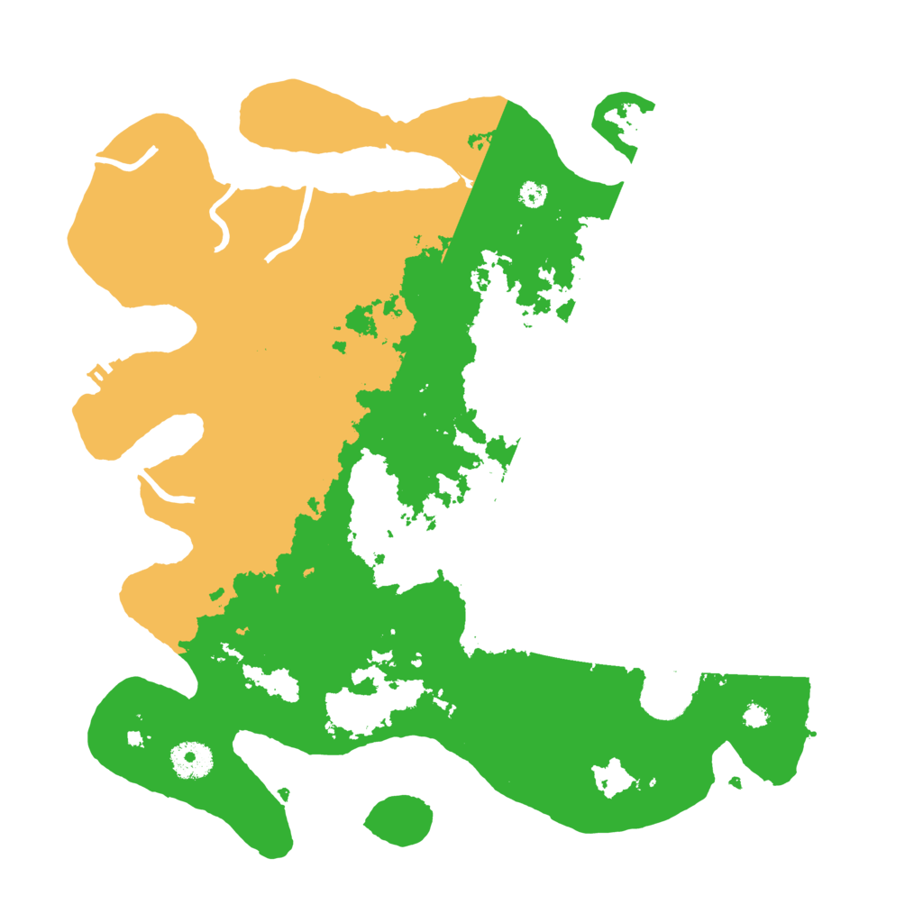 Biome Rust Map: Procedural Map, Size: 3500, Seed: 777670759