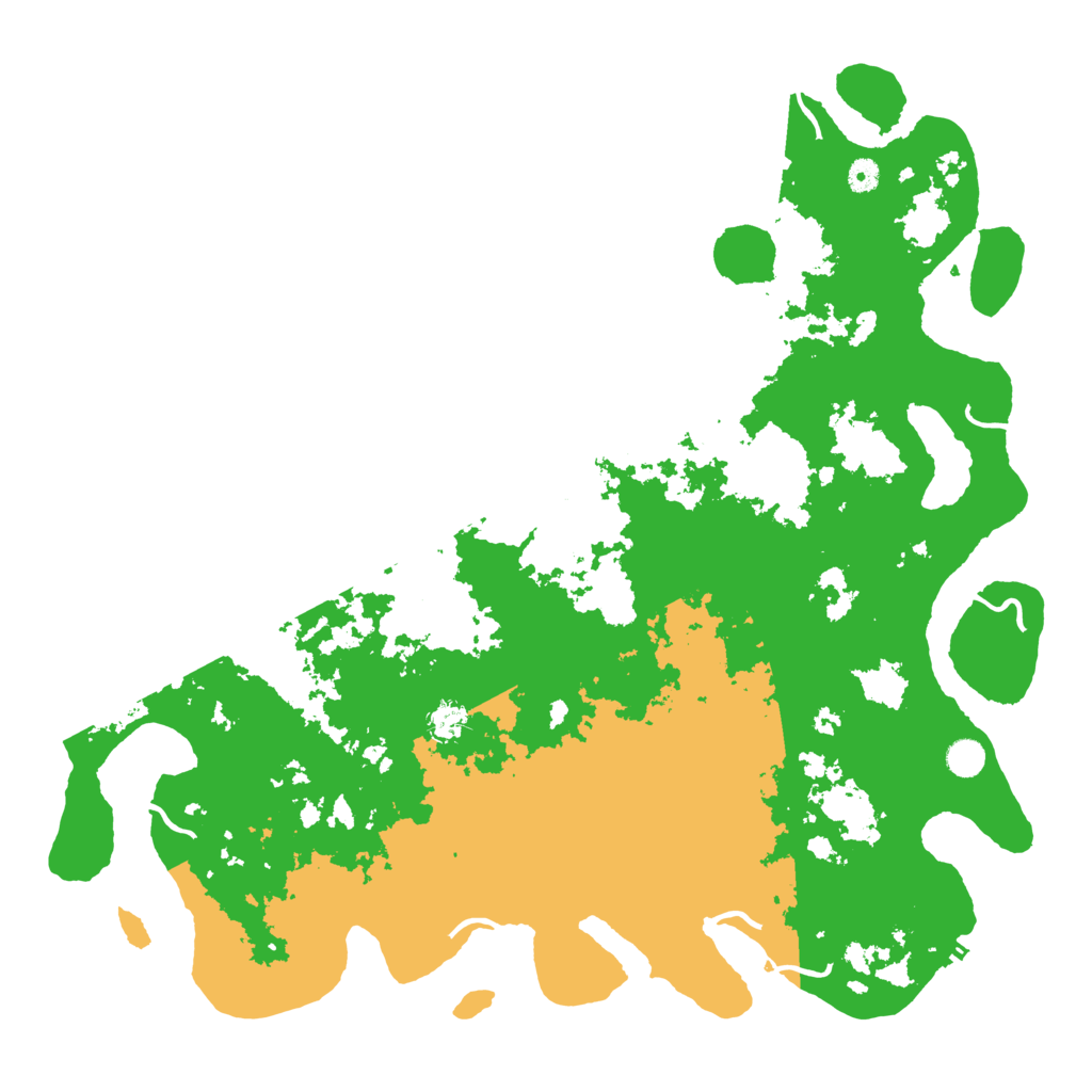 Biome Rust Map: Procedural Map, Size: 5000, Seed: 1943718944