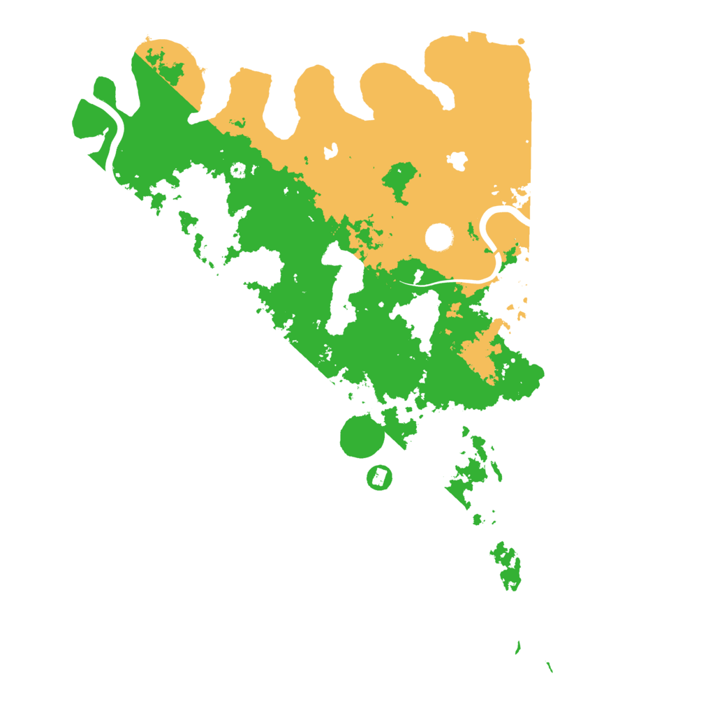 Biome Rust Map: Procedural Map, Size: 4500, Seed: 4939901