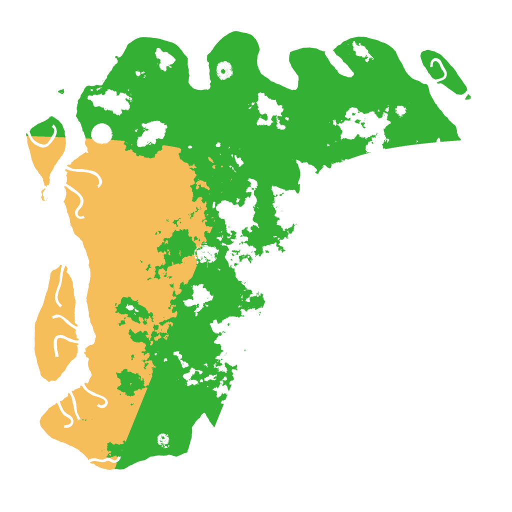 Biome Rust Map: Procedural Map, Size: 4500, Seed: 4907196