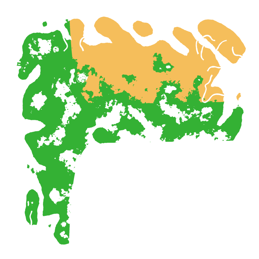 Biome Rust Map: Procedural Map, Size: 4500, Seed: 987508235