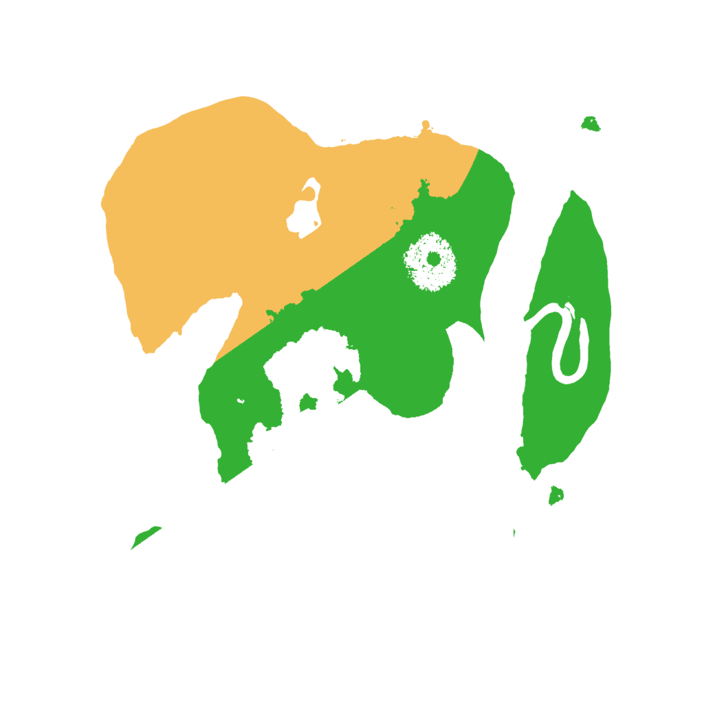 Biome Rust Map: Procedural Map, Size: 2000, Seed: 84678868