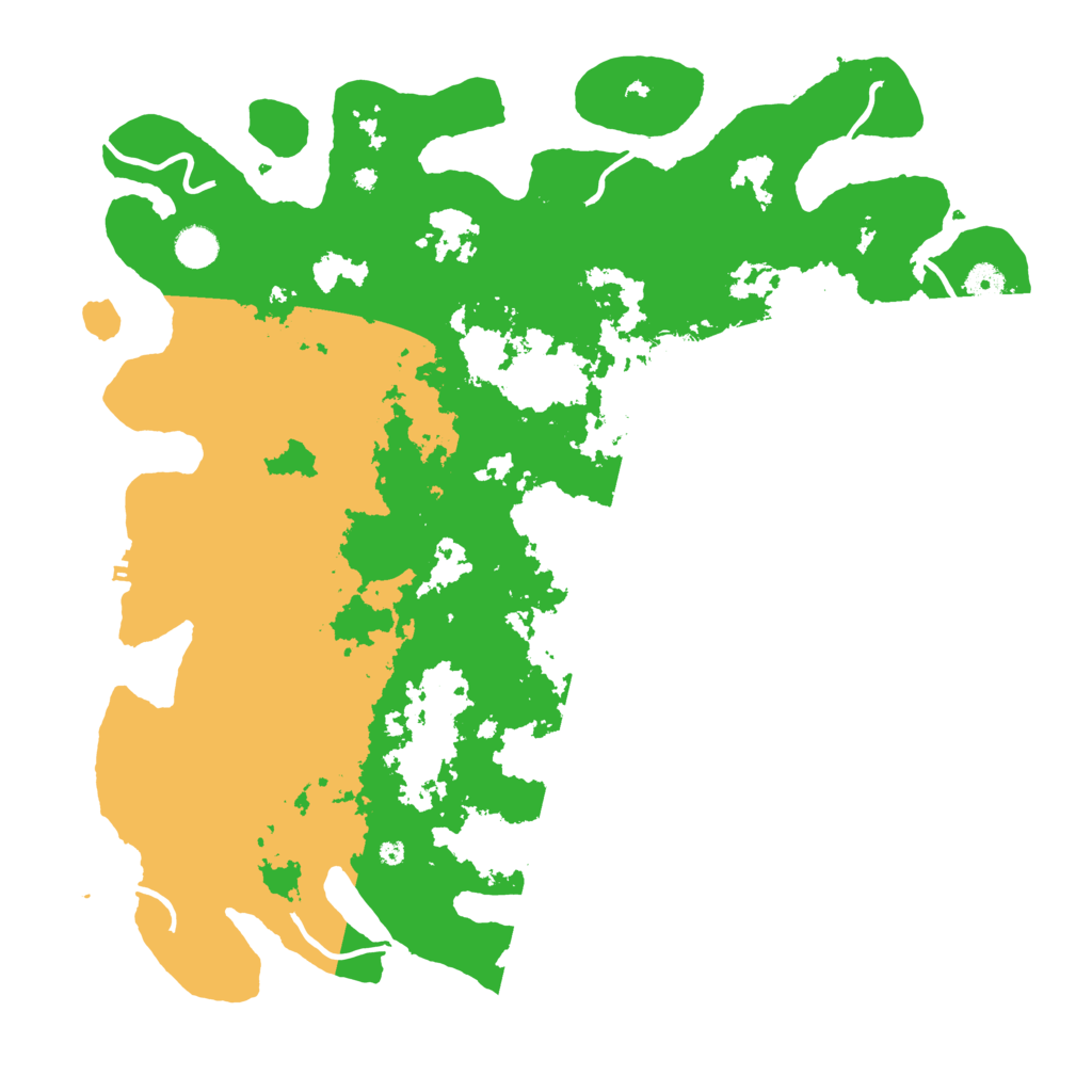 Biome Rust Map: Procedural Map, Size: 4500, Seed: 516771