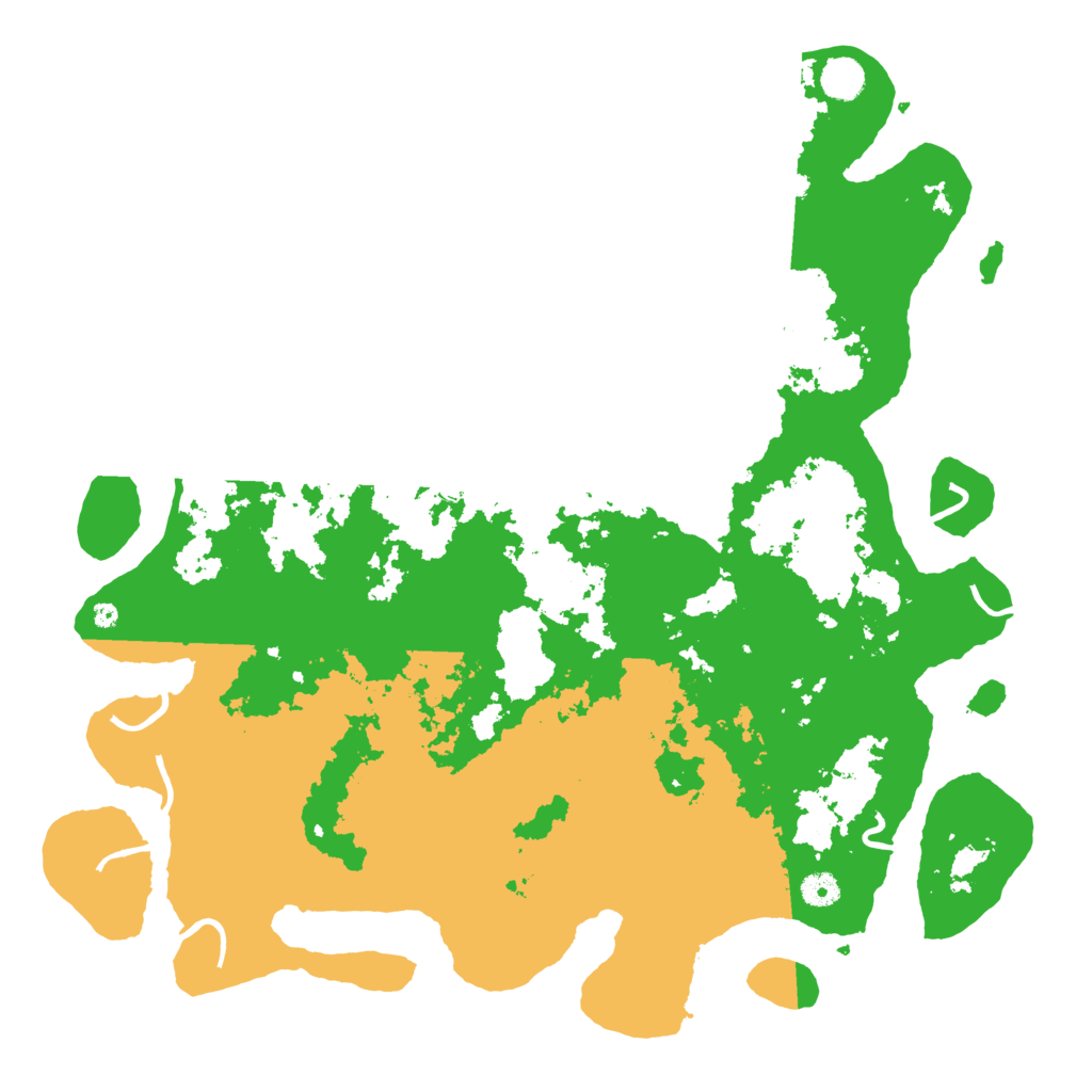 Biome Rust Map: Procedural Map, Size: 4500, Seed: 3648908