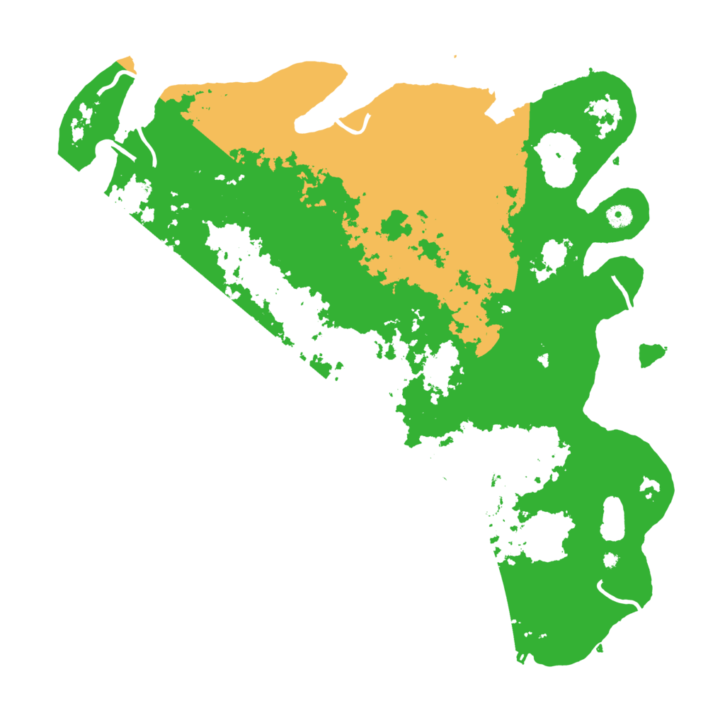 Biome Rust Map: Procedural Map, Size: 4500, Seed: 5912505