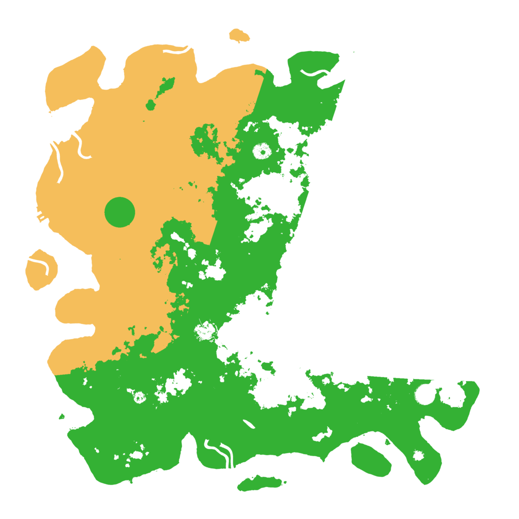 Biome Rust Map: Procedural Map, Size: 4500, Seed: 4266820