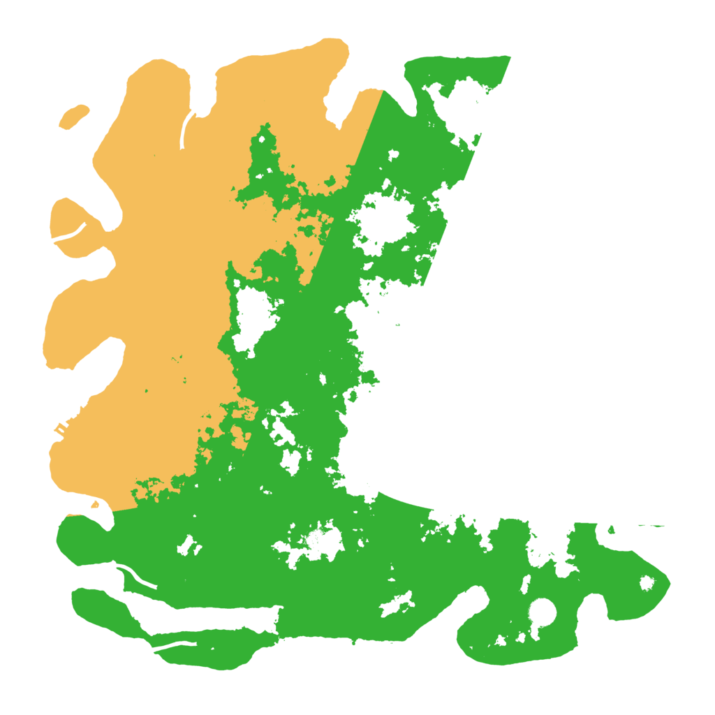 Biome Rust Map: Procedural Map, Size: 4500, Seed: 4746210