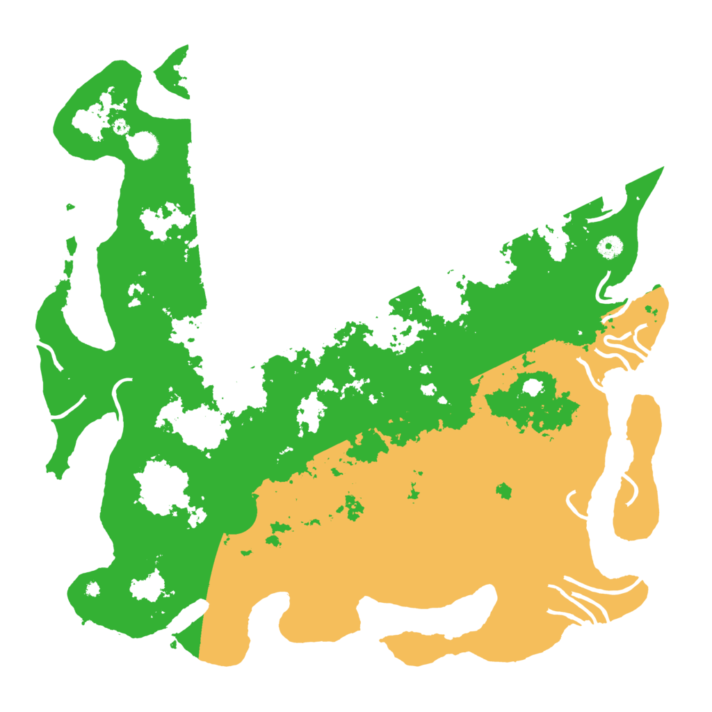 Biome Rust Map: Procedural Map, Size: 4500, Seed: 4585012