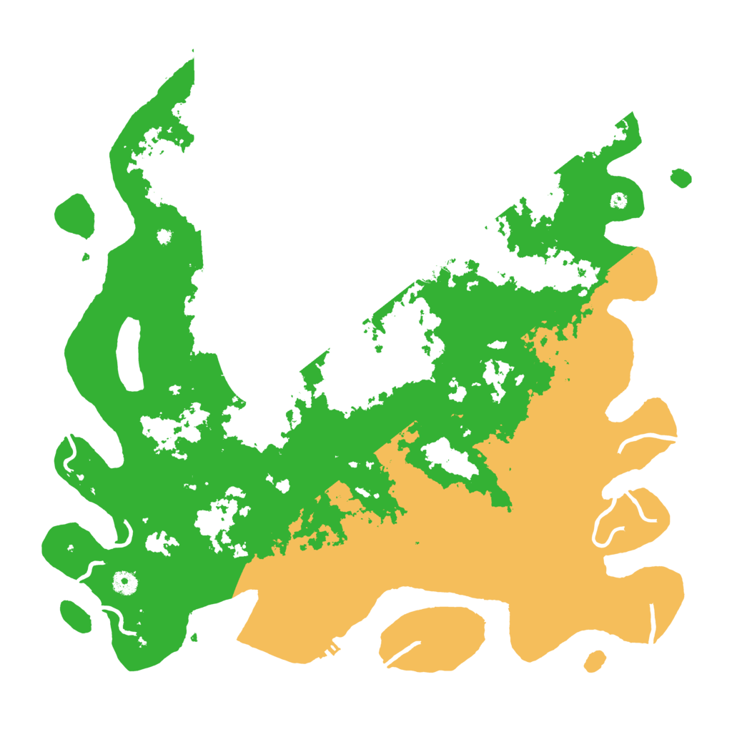 Biome Rust Map: Procedural Map, Size: 4500, Seed: 3610899