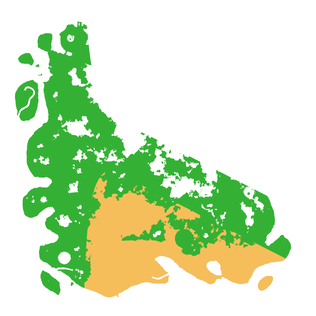 Biome Rust Map: Procedural Map, Size: 4500, Seed: 2861879