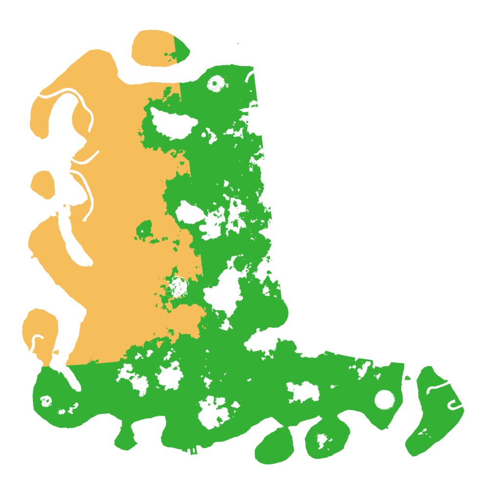 Biome Rust Map: Procedural Map, Size: 4500, Seed: 5124762