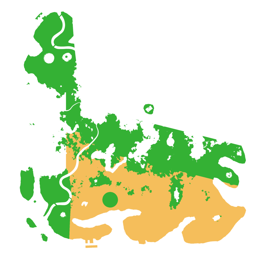 Biome Rust Map: Procedural Map, Size: 4500, Seed: 2258931