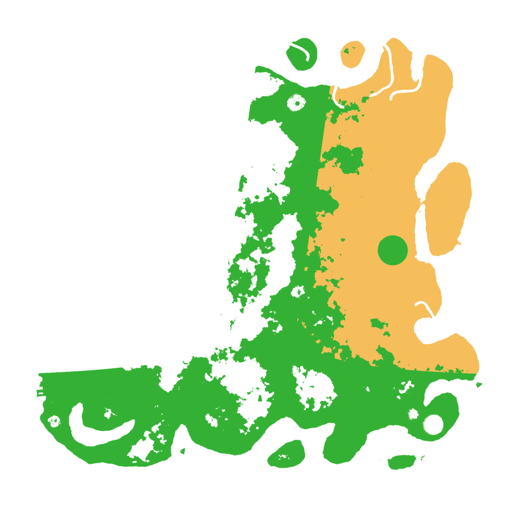Biome Rust Map: Procedural Map, Size: 4500, Seed: 1026740