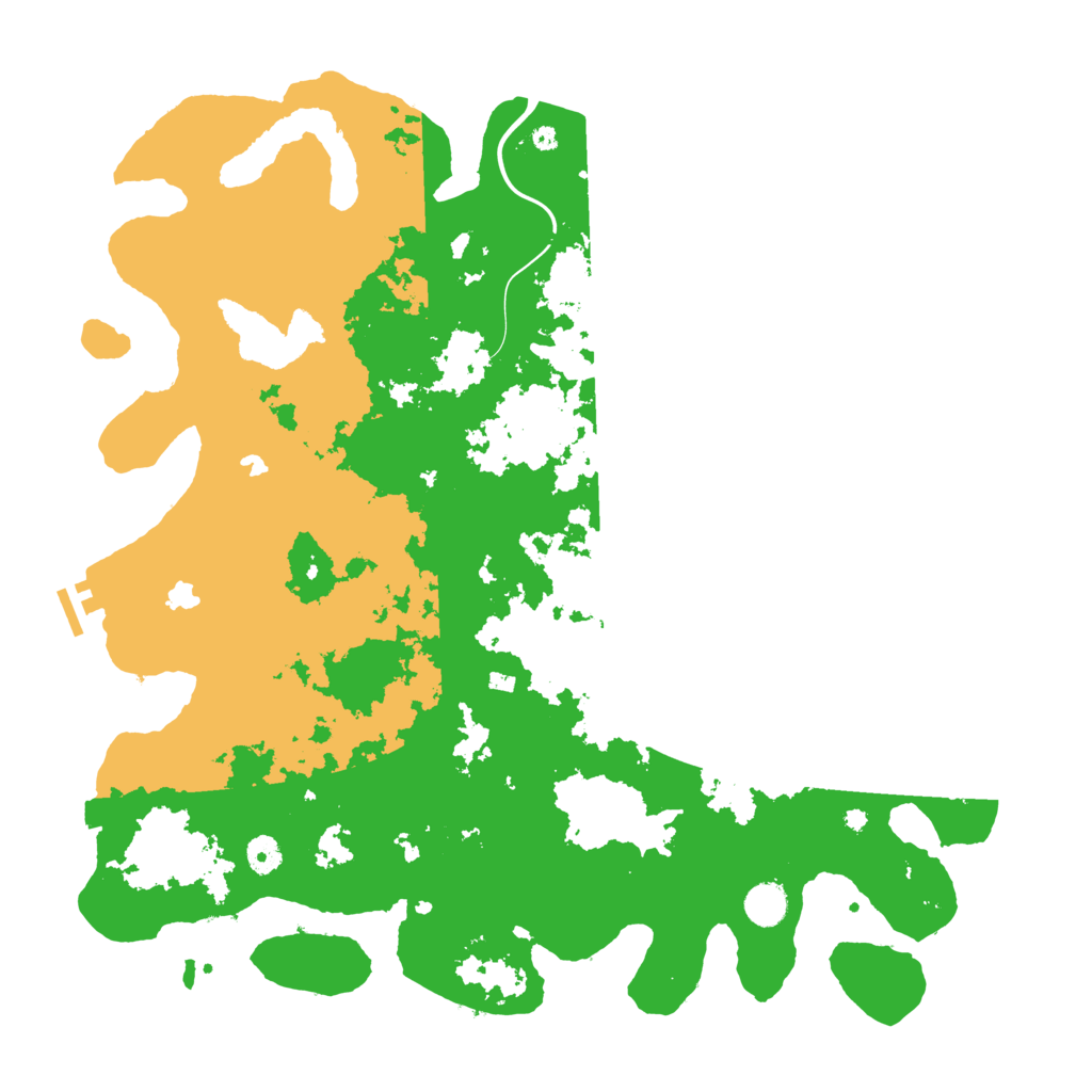 Biome Rust Map: Procedural Map, Size: 4500, Seed: 4735381