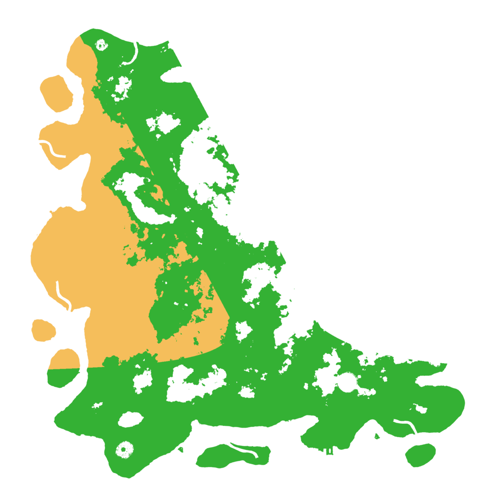 Biome Rust Map: Procedural Map, Size: 4500, Seed: 4276953