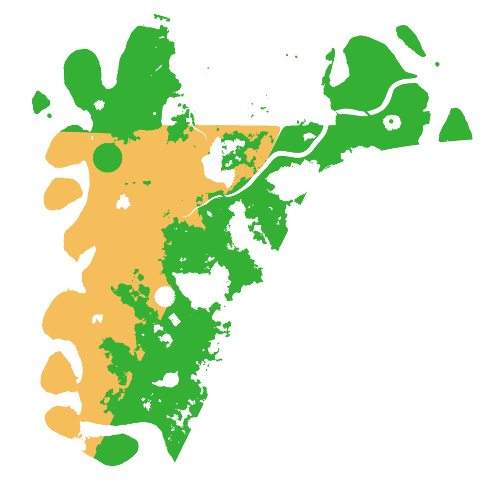 Biome Rust Map: Procedural Map, Size: 4500, Seed: 4369799