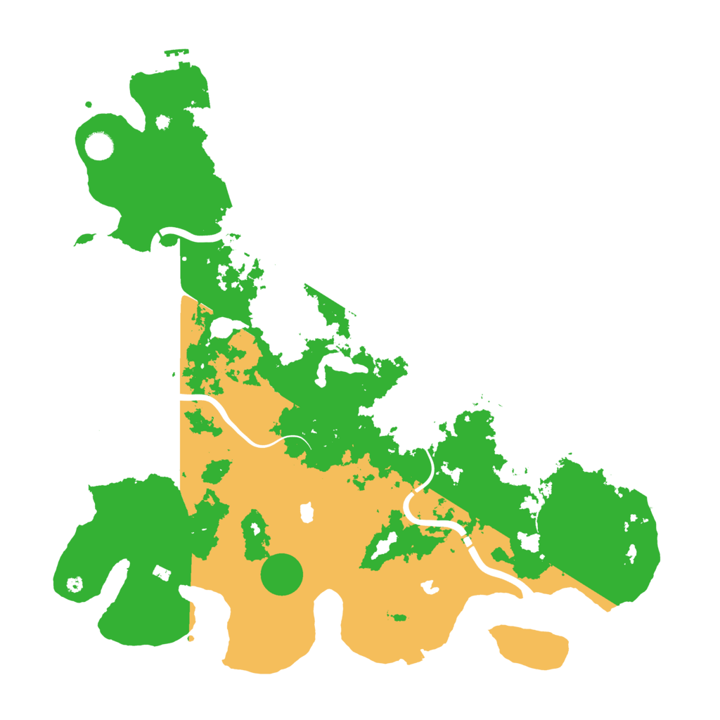 Biome Rust Map: Procedural Map, Size: 4500, Seed: 922788