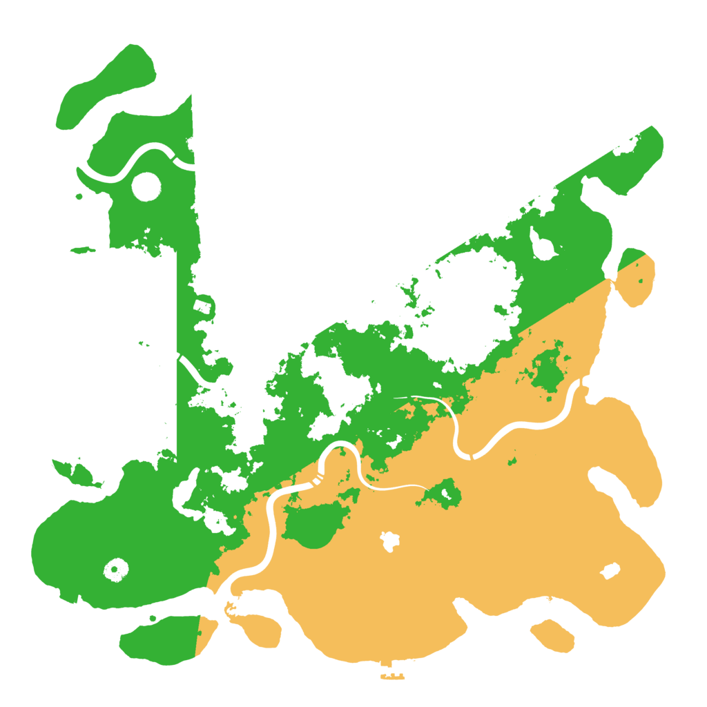 Biome Rust Map: Procedural Map, Size: 4500, Seed: 2274082