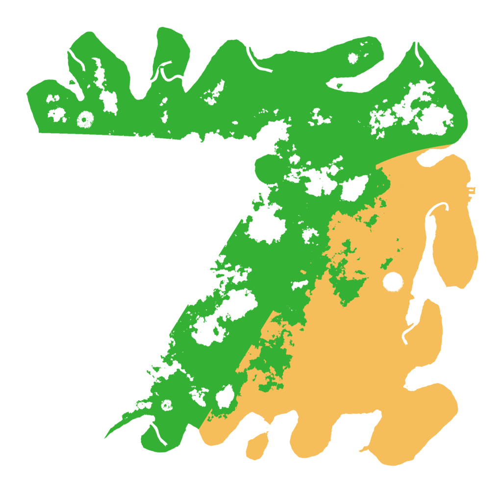 Biome Rust Map: Procedural Map, Size: 4500, Seed: 4079301