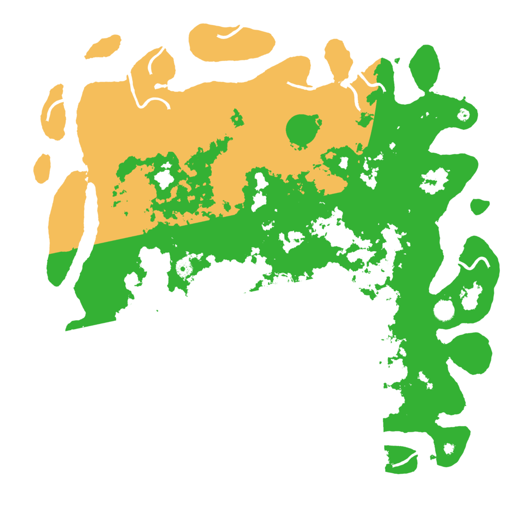 Biome Rust Map: Procedural Map, Size: 4500, Seed: 4550198