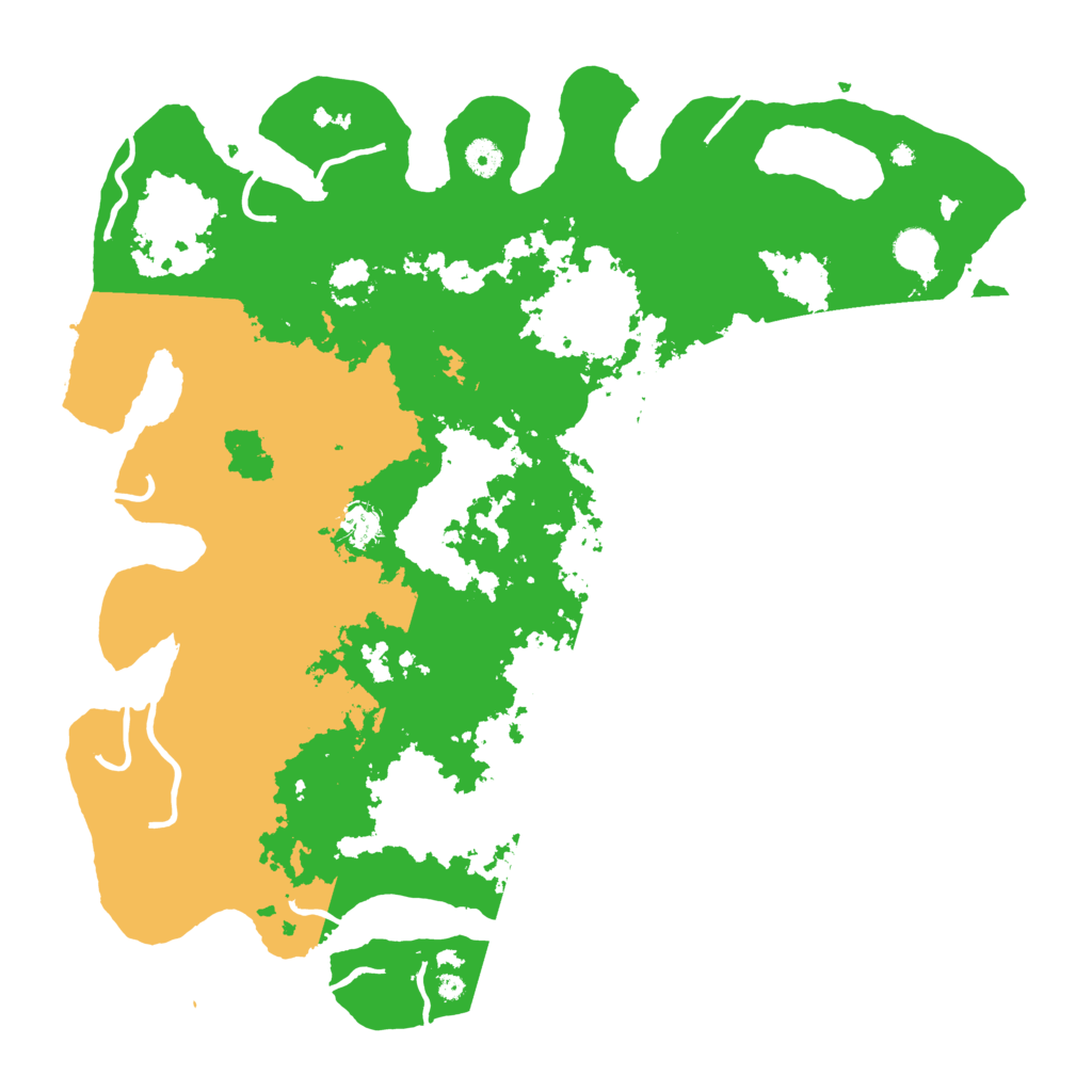 Biome Rust Map: Procedural Map, Size: 4500, Seed: 2834450
