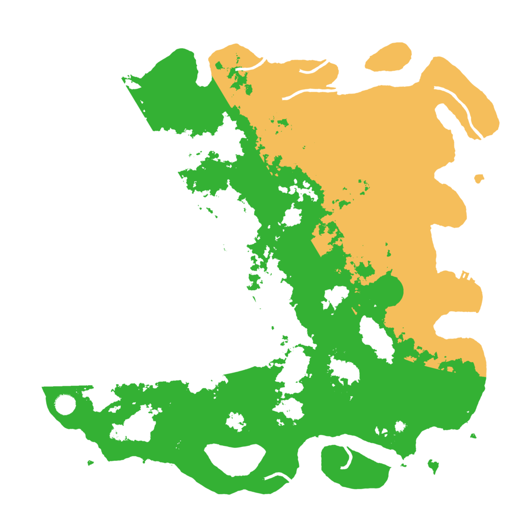 Biome Rust Map: Procedural Map, Size: 4500, Seed: 2703103