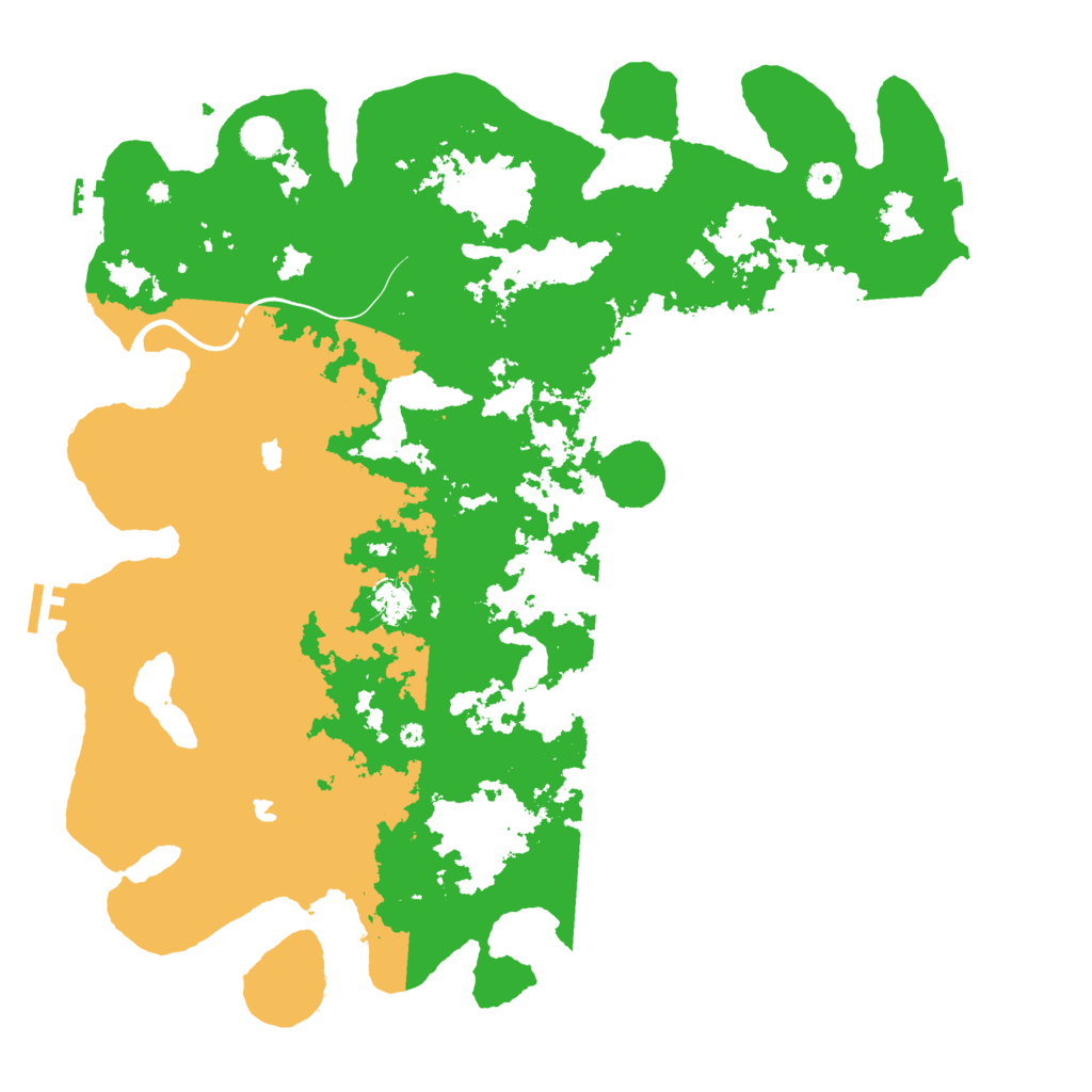 Biome Rust Map: Procedural Map, Size: 4500, Seed: 1402534