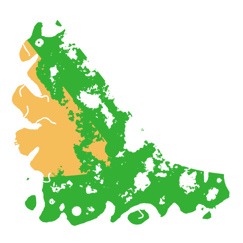 Biome Rust Map: Procedural Map, Size: 4500, Seed: 2319877