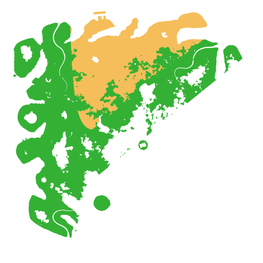 Biome Rust Map: Procedural Map, Size: 4500, Seed: 5436868