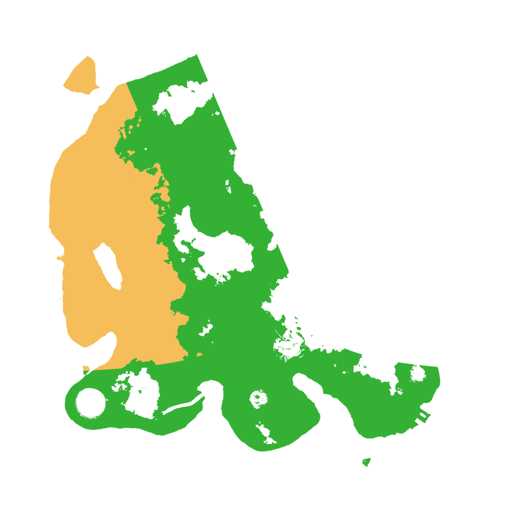 Biome Rust Map: Procedural Map, Size: 3000, Seed: 89826196