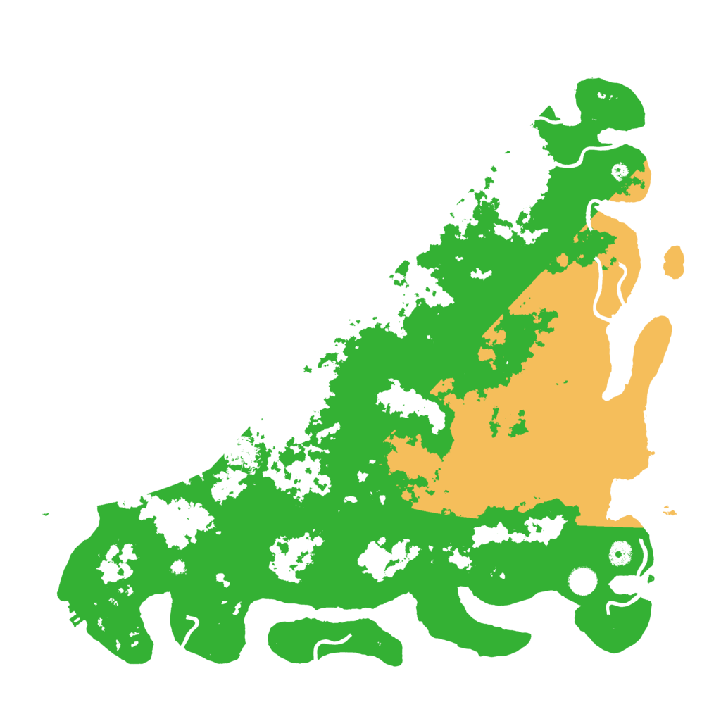 Biome Rust Map: Procedural Map, Size: 4500, Seed: 3085929