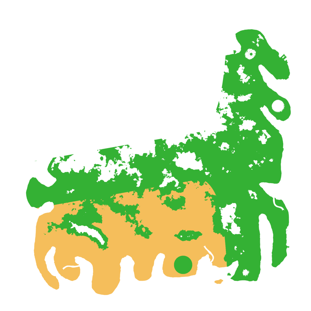 Biome Rust Map: Procedural Map, Size: 4500, Seed: 6104257