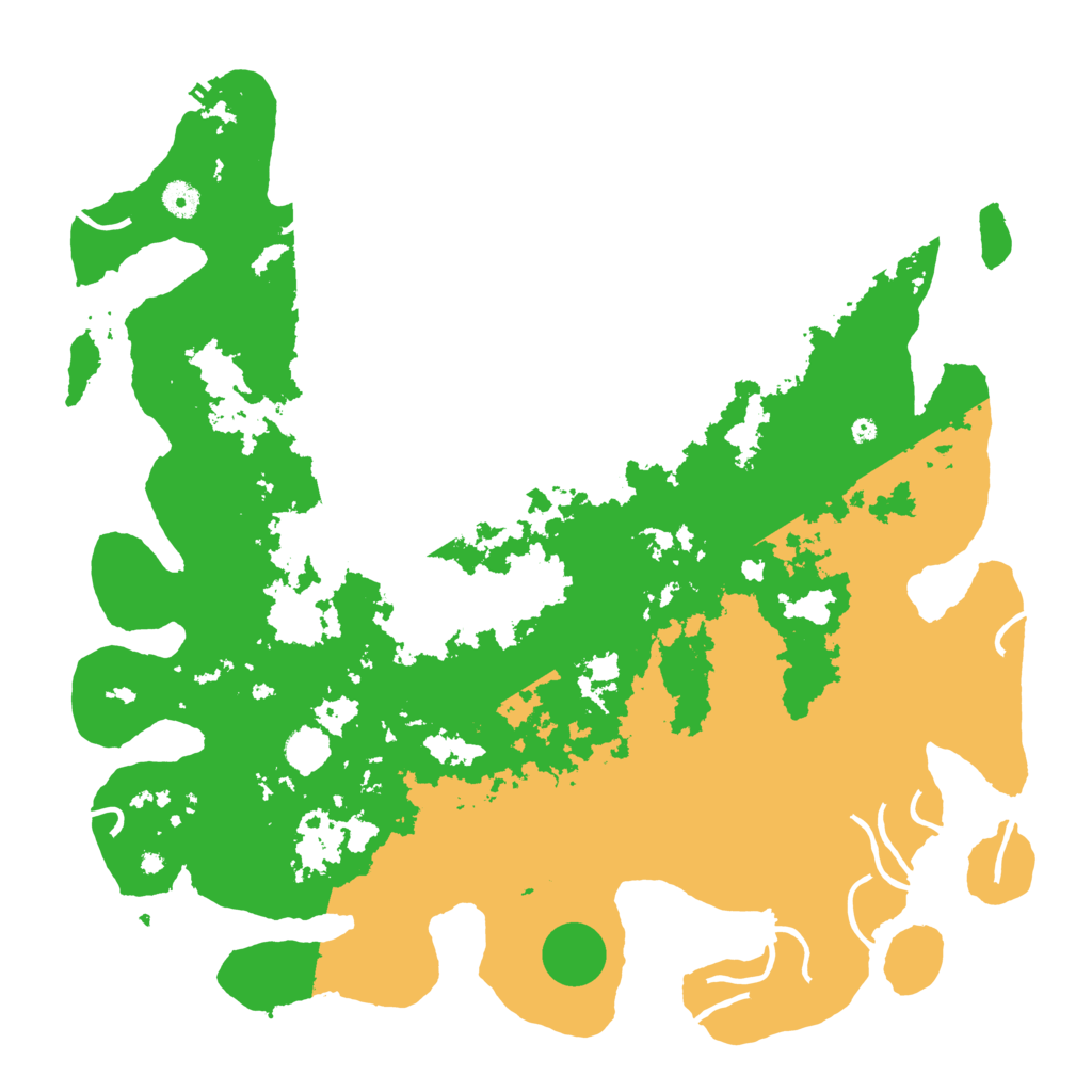 Biome Rust Map: Procedural Map, Size: 4500, Seed: 5634910