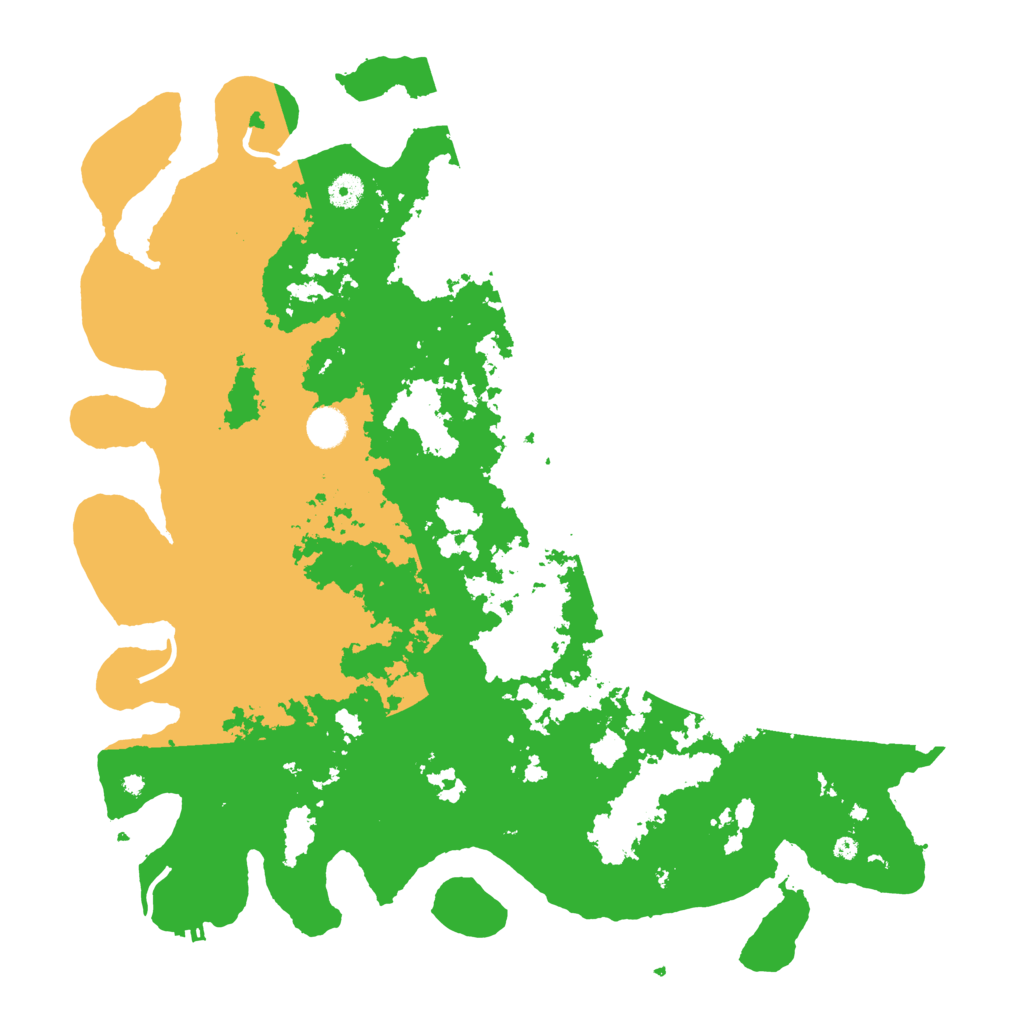 Biome Rust Map: Procedural Map, Size: 4500, Seed: 1043708