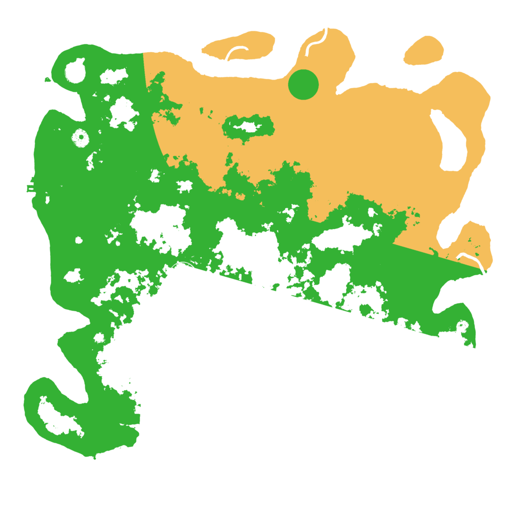 Biome Rust Map: Procedural Map, Size: 4500, Seed: 4673922