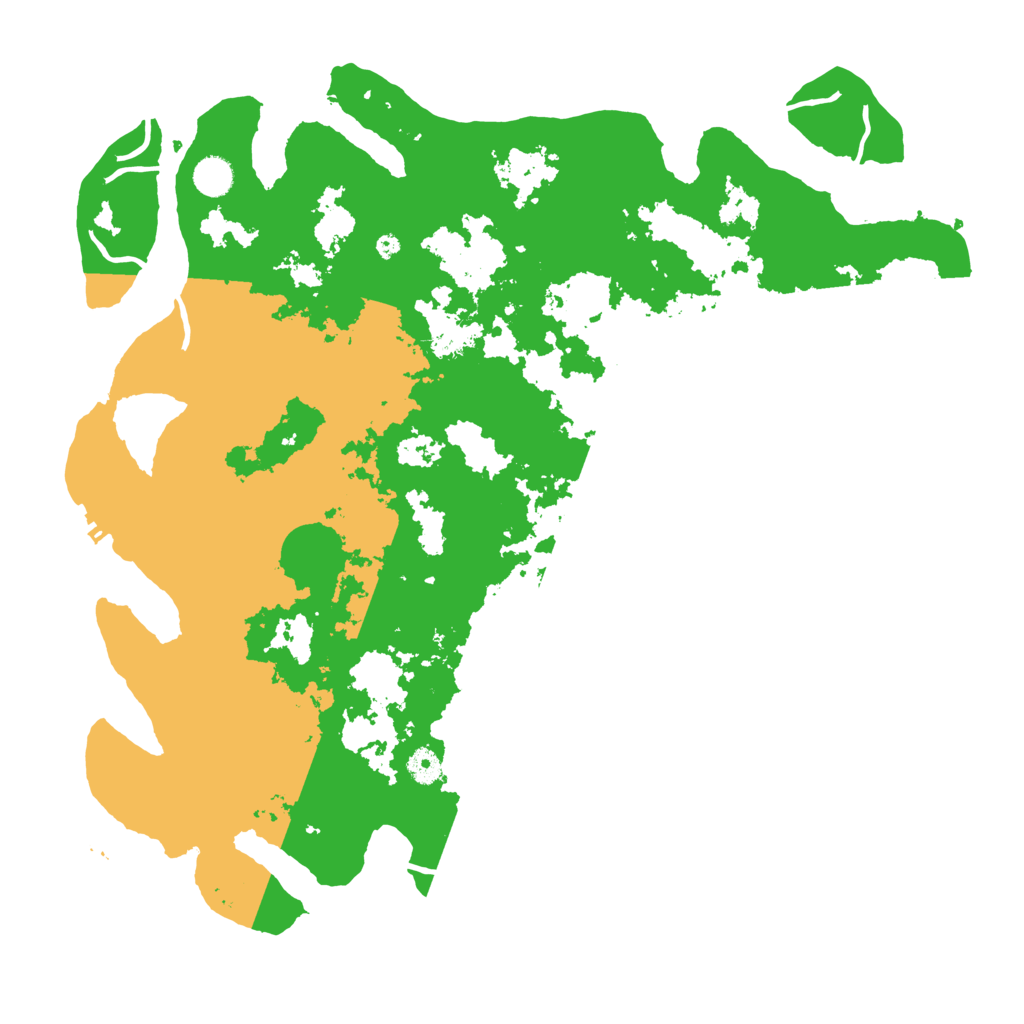Biome Rust Map: Procedural Map, Size: 4500, Seed: 5591948