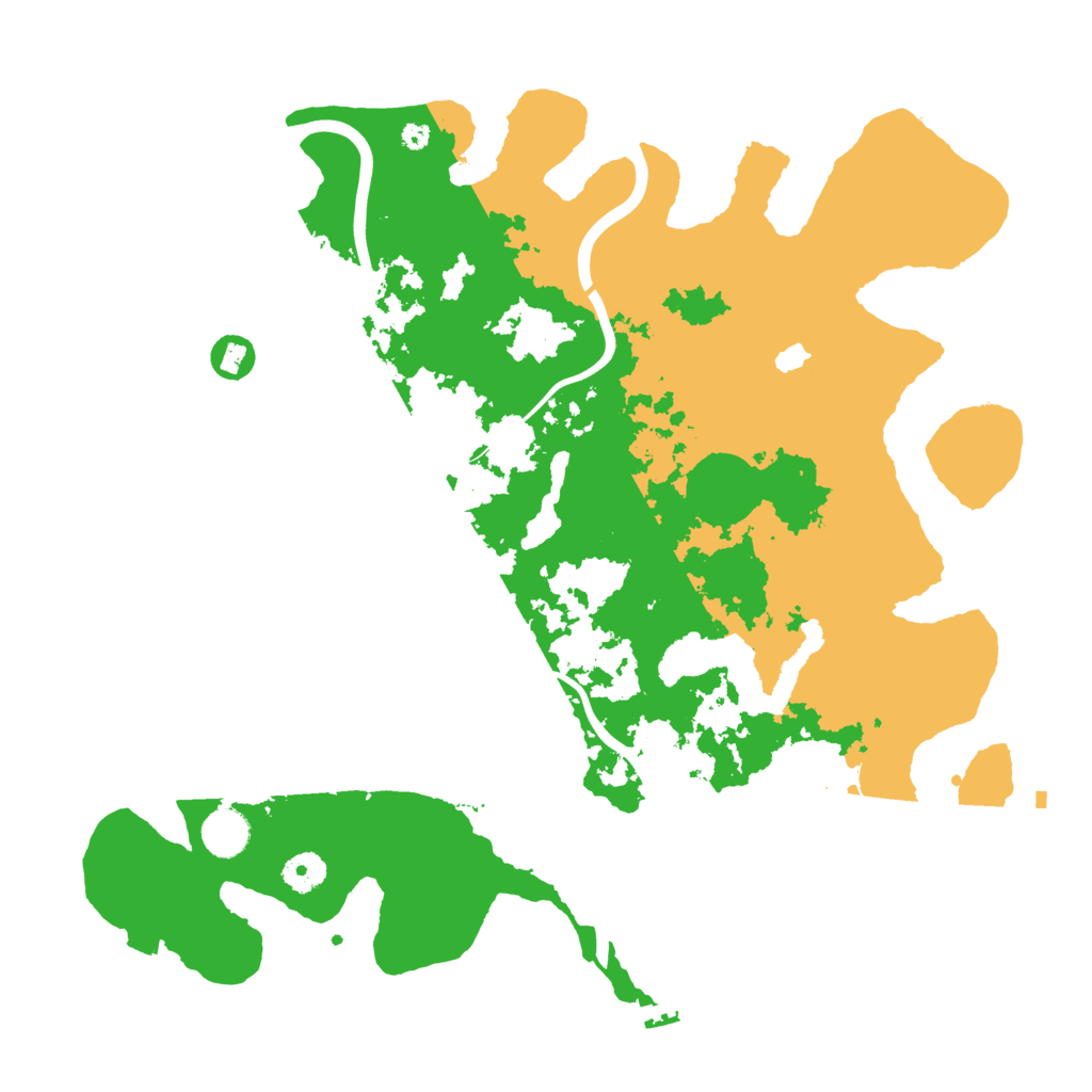 Biome Rust Map: Procedural Map, Size: 4000, Seed: 1860
