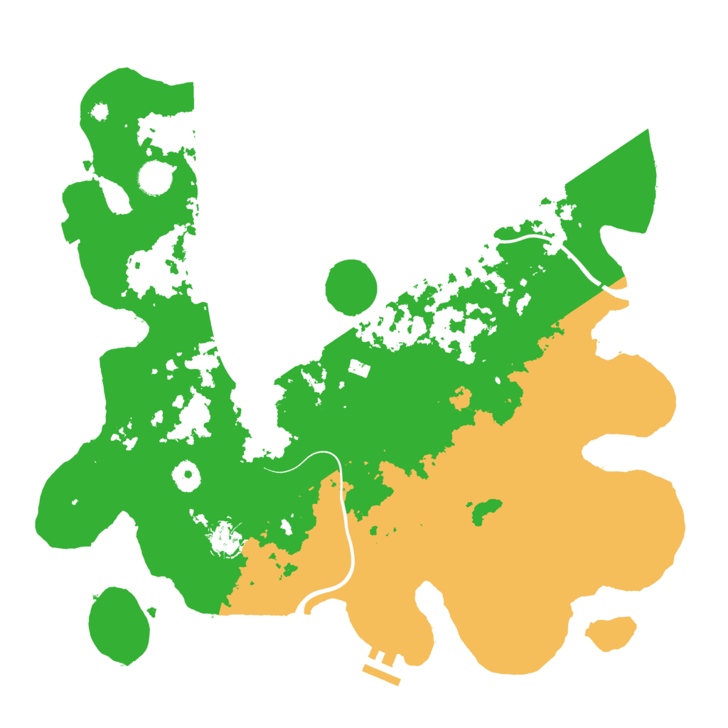 Biome Rust Map: Procedural Map, Size: 3750, Seed: 152687433