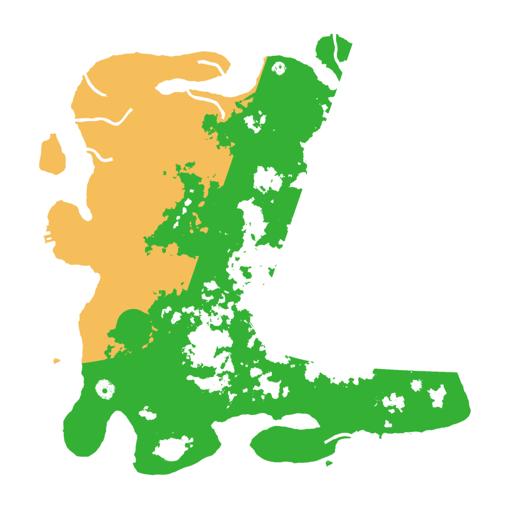 Biome Rust Map: Procedural Map, Size: 4000, Seed: 45926709