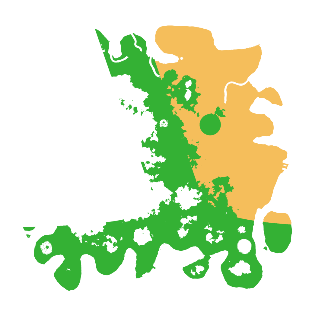 Biome Rust Map: Procedural Map, Size: 3850, Seed: 430969279