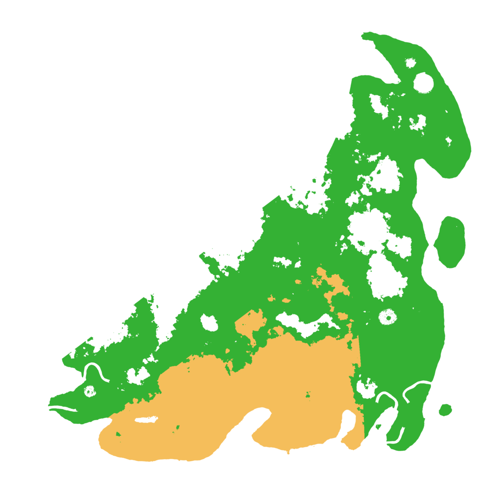 Biome Rust Map: Procedural Map, Size: 4500, Seed: 6417690