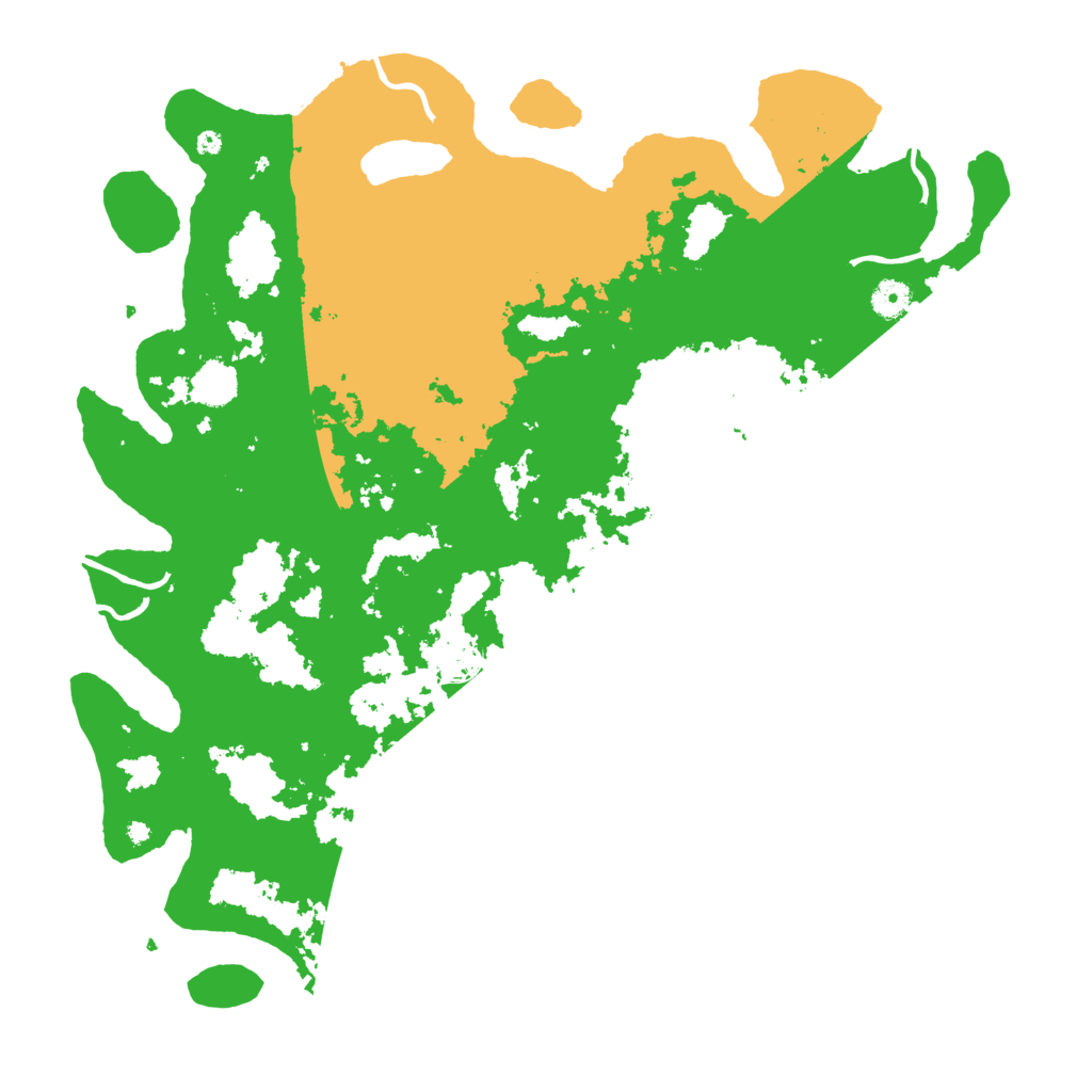 Biome Rust Map: Procedural Map, Size: 4500, Seed: 3764794