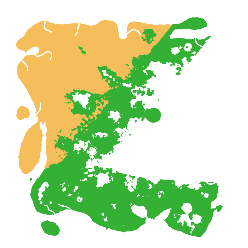 Biome Rust Map: Procedural Map, Size: 4500, Seed: 3385364