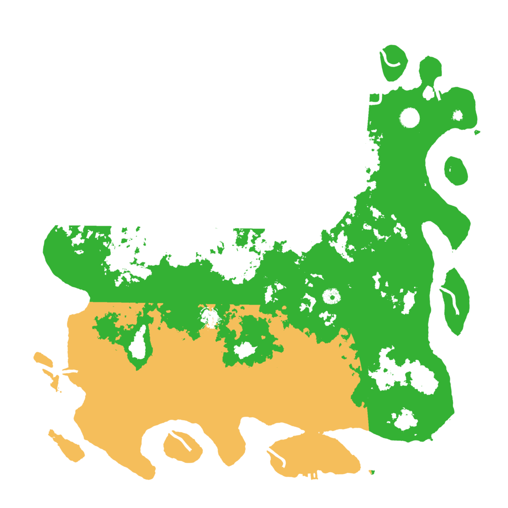 Biome Rust Map: Procedural Map, Size: 4500, Seed: 3951211