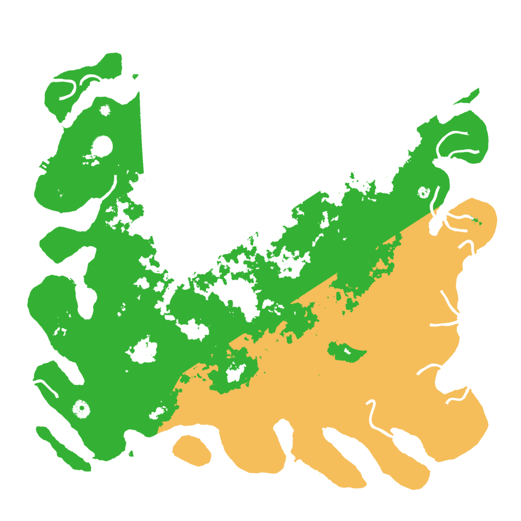 Biome Rust Map: Procedural Map, Size: 4500, Seed: 4764990