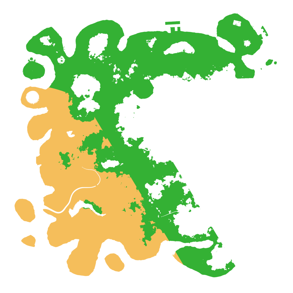 Biome Rust Map: Procedural Map, Size: 4000, Seed: 7427372
